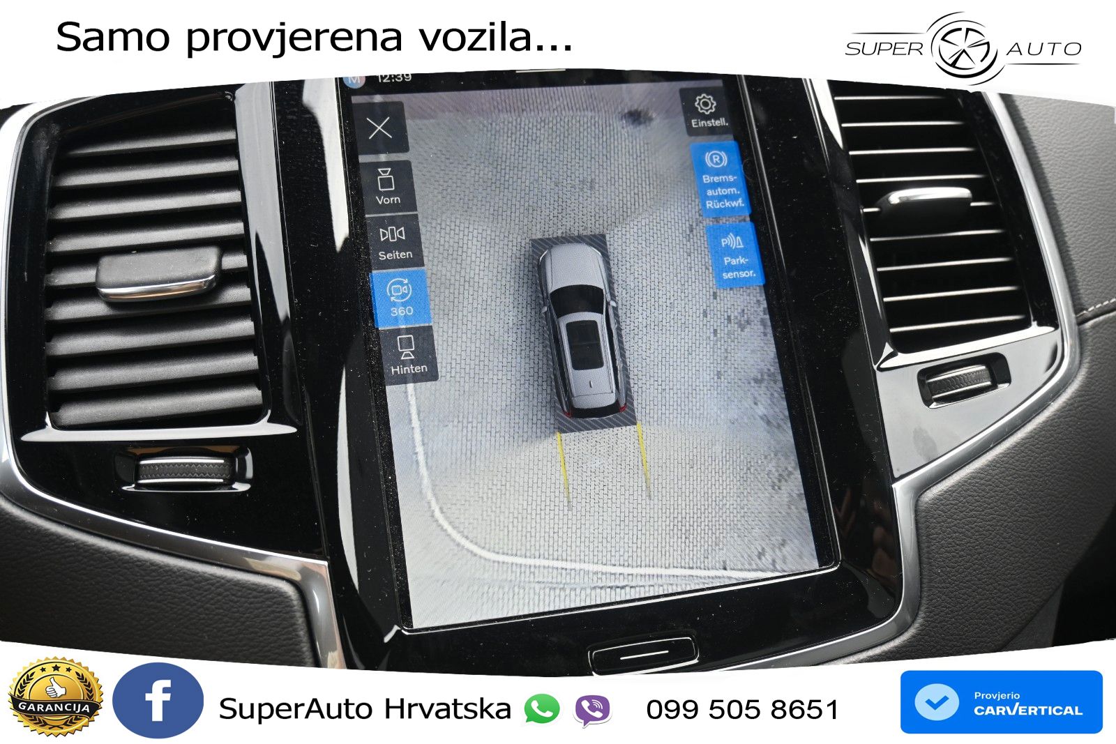 Volvo XC90 2.0 T8 AWD Automatic ACC+HEAD+4xGR SJED+360+PANO