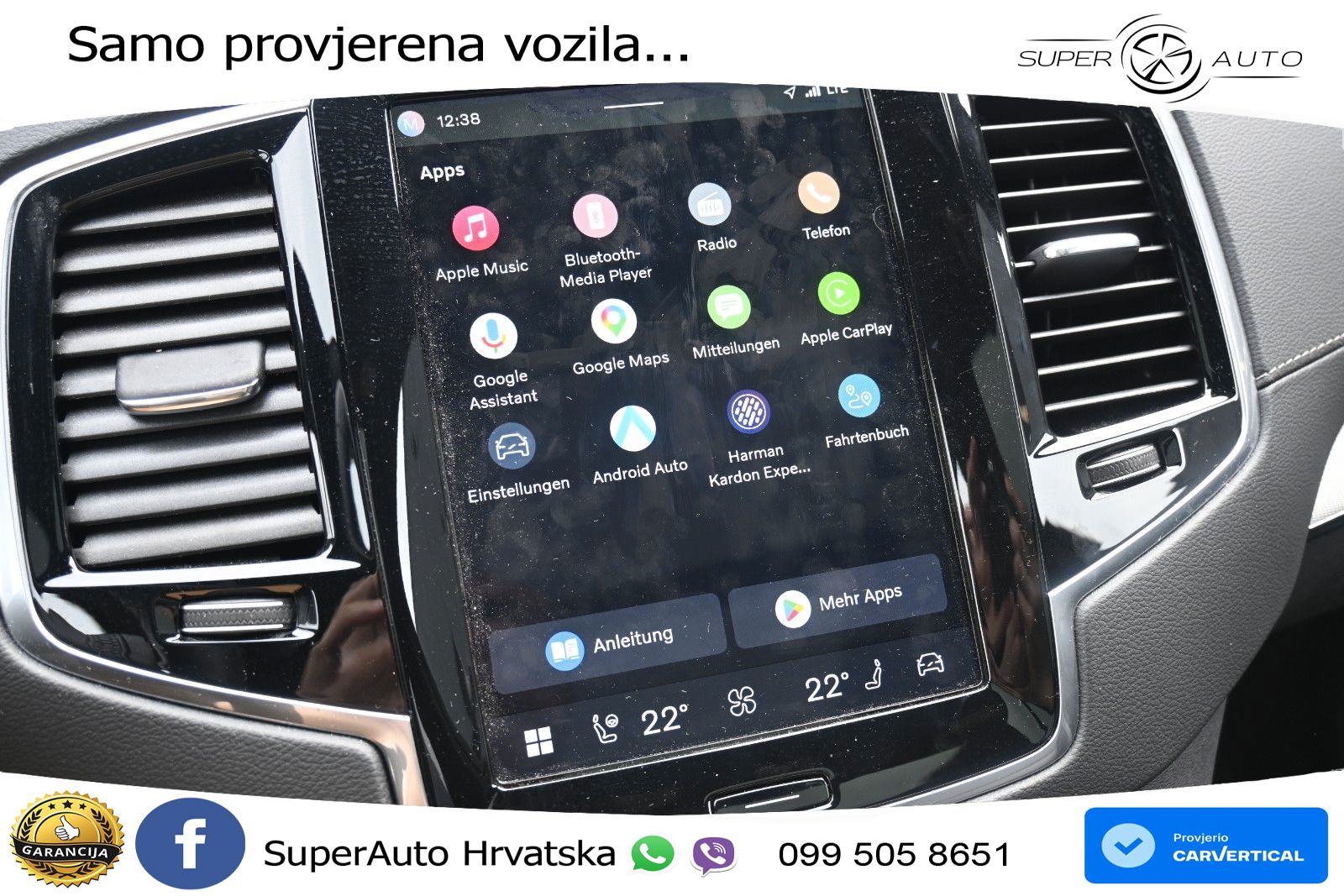 Volvo XC90 2.0 T8 AWD Automatic ACC+HEAD+4xGR SJED+360+PANO