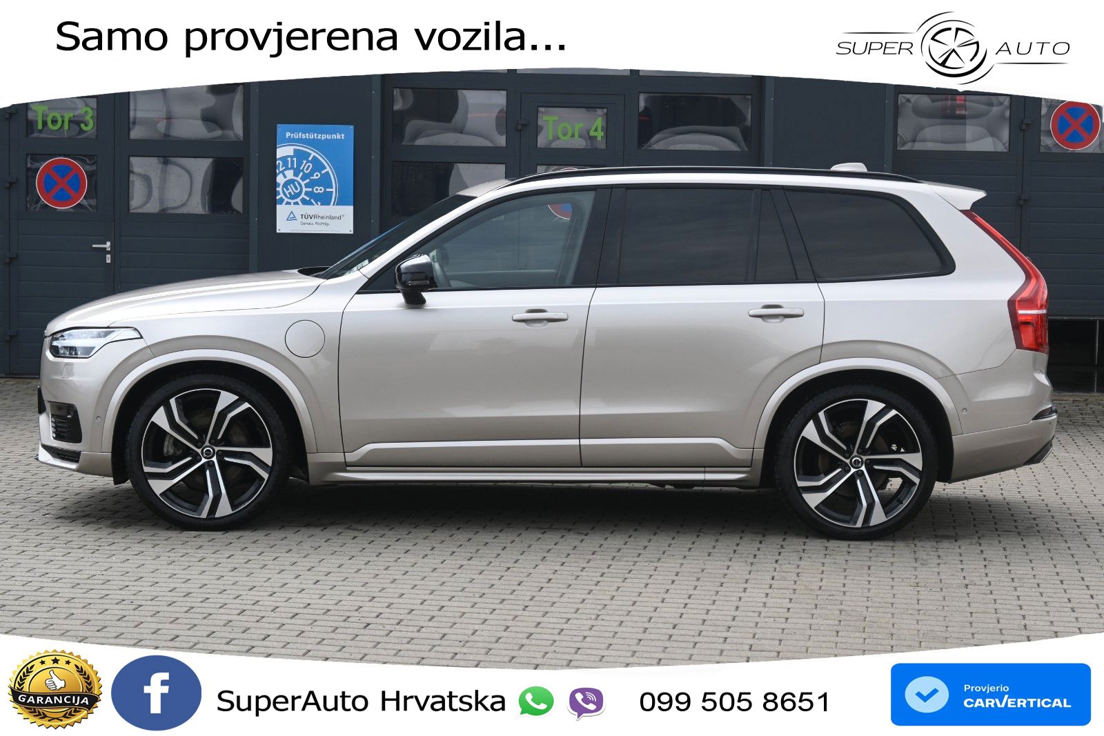 Volvo XC90 2.0 T8 AWD Automatic ACC+HEAD+4xGR SJED+360+PANO