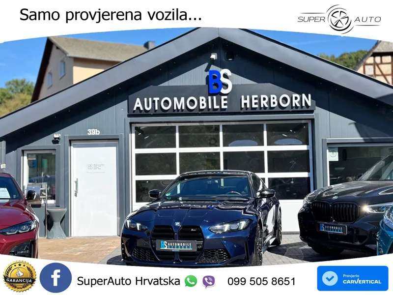 BMW M4 Competition 3.0 (510 KS) Steptronic LED+GR SJED+ACC