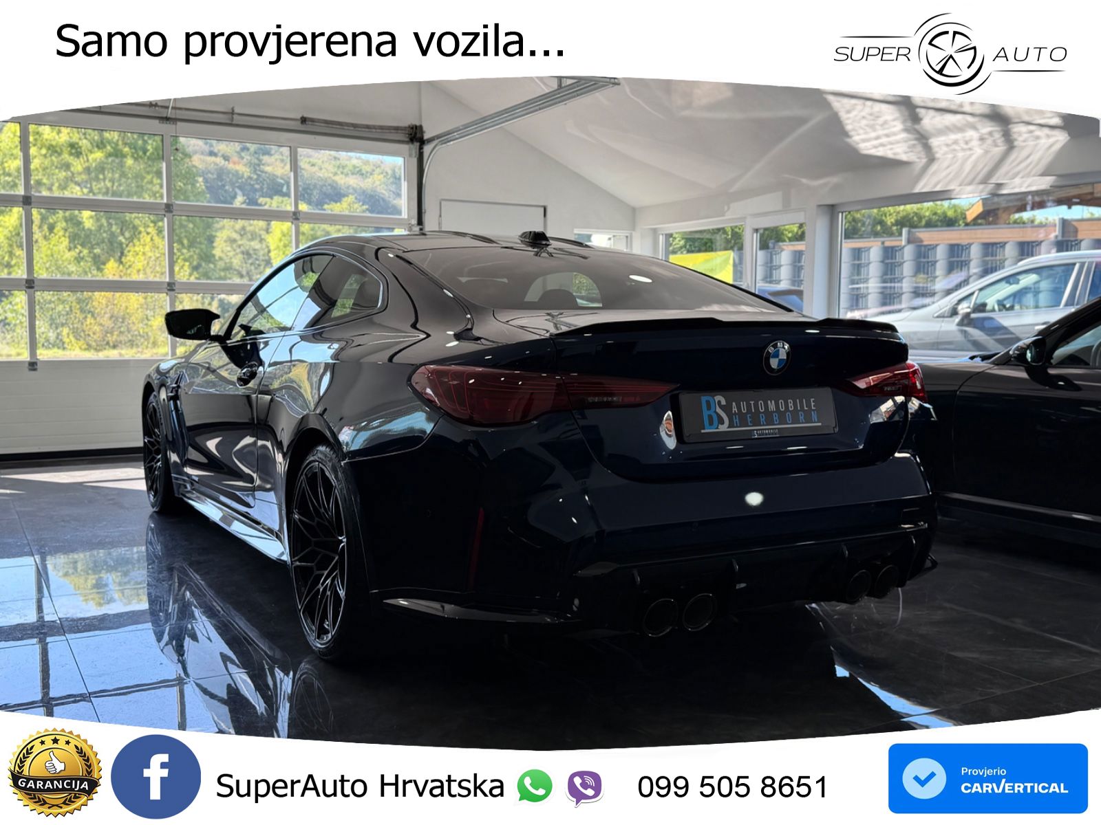 BMW M4 Competition 3.0 (510 KS) Steptronic LED+GR SJED+ACC
