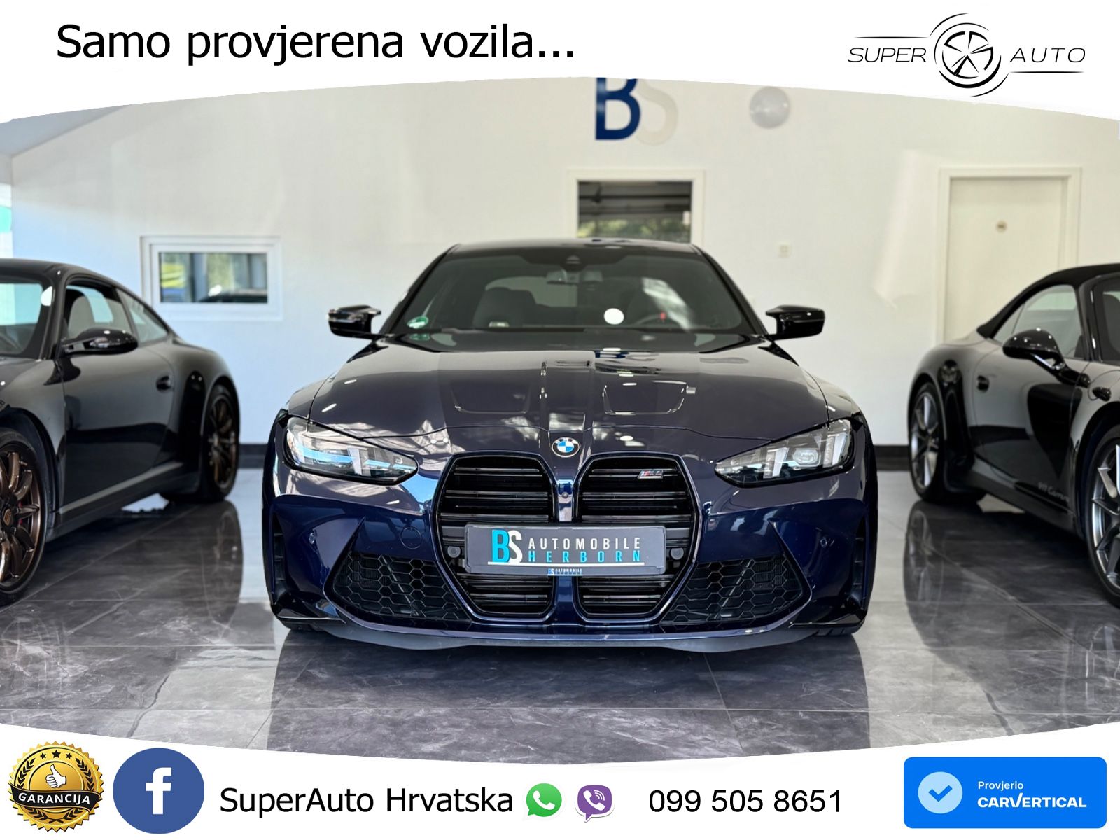 BMW M4 Competition 3.0 (510 KS) Steptronic LED+GR SJED+ACC