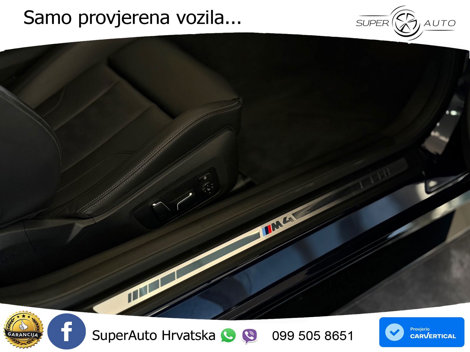BMW M4 Competition 3.0 (510 KS) Steptronic LED+GR SJED+ACC