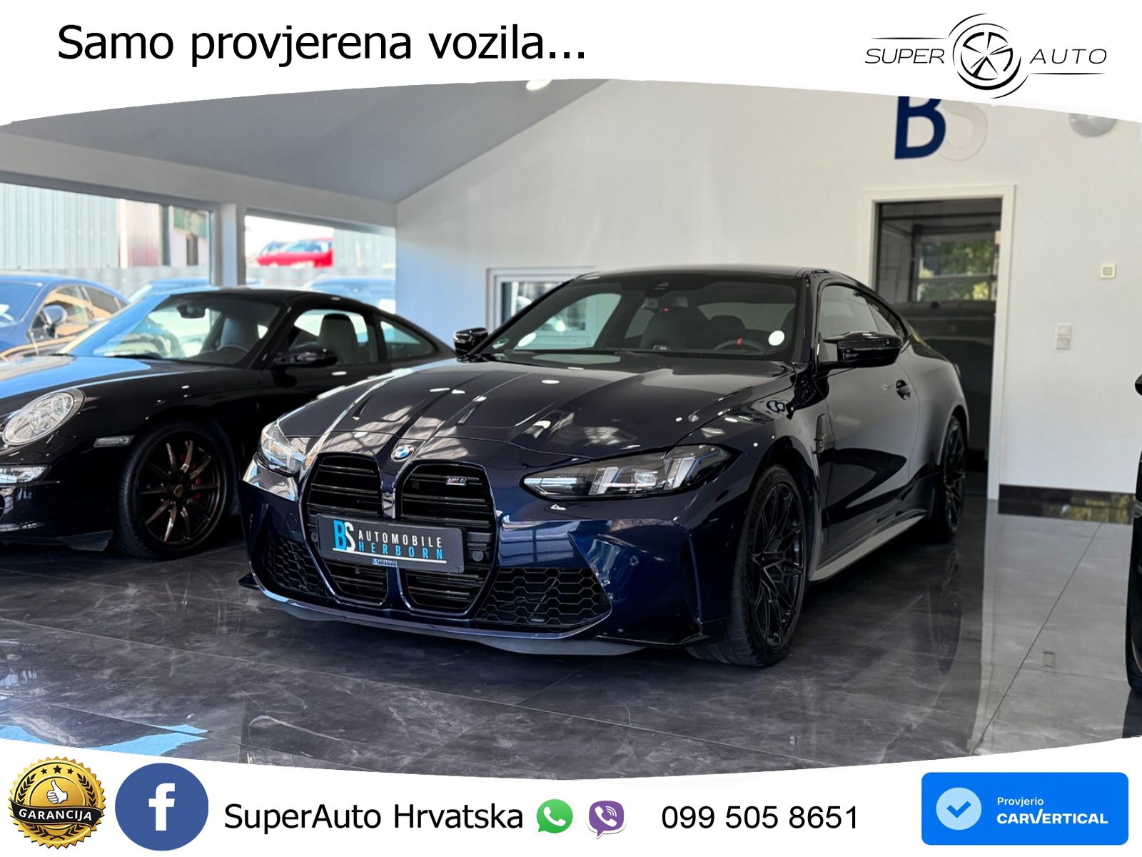 BMW M4 Competition 3.0 (510 KS) Steptronic LED+GR SJED+ACC