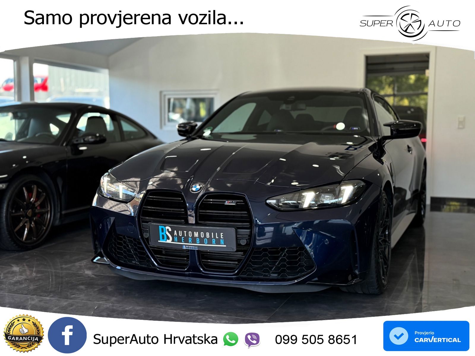BMW M4 Competition 3.0 (510 KS) Steptronic LED+GR SJED+ACC