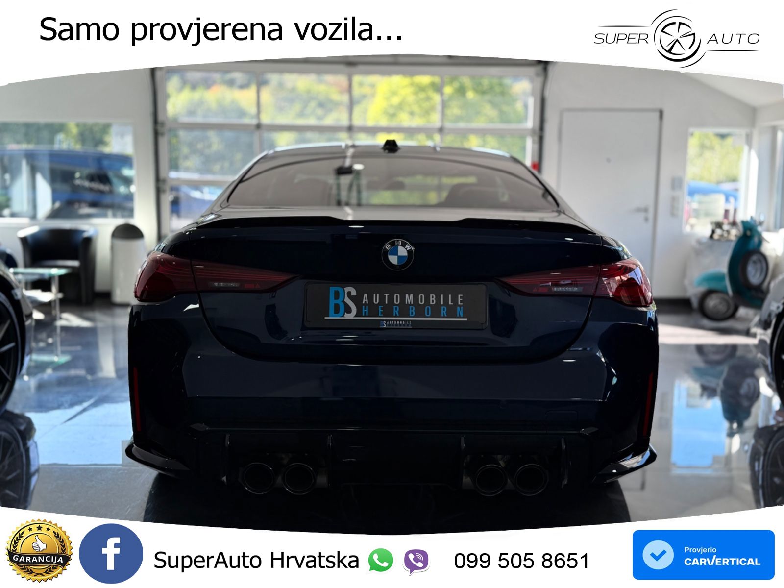 BMW M4 Competition 3.0 (510 KS) Steptronic LED+GR SJED+ACC