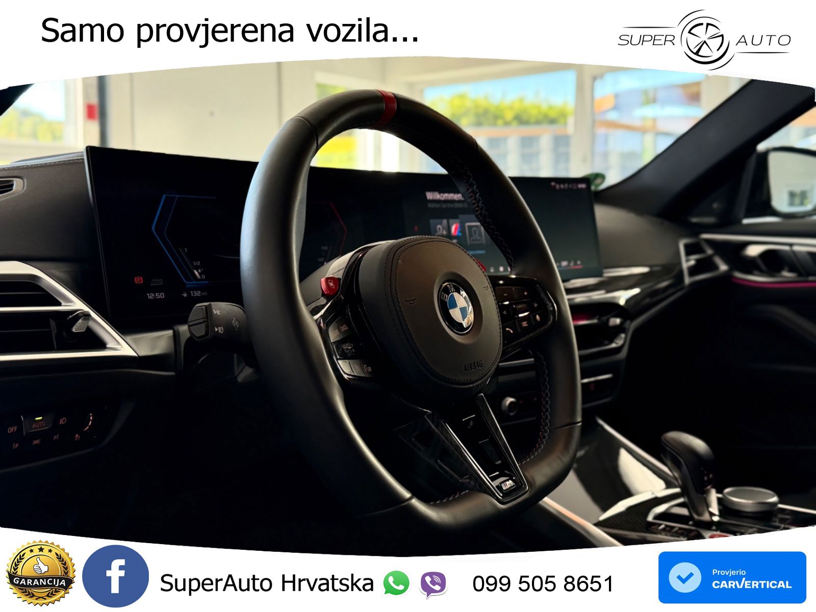 BMW M4 Competition 3.0 (510 KS) Steptronic LED+GR SJED+ACC