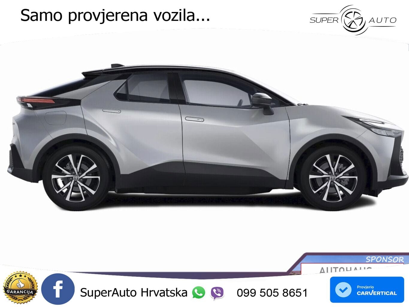 Toyota C-HR 2.0 (223 KS) PHEV e-CVT Teamplayer LED+GR SJED+ACC