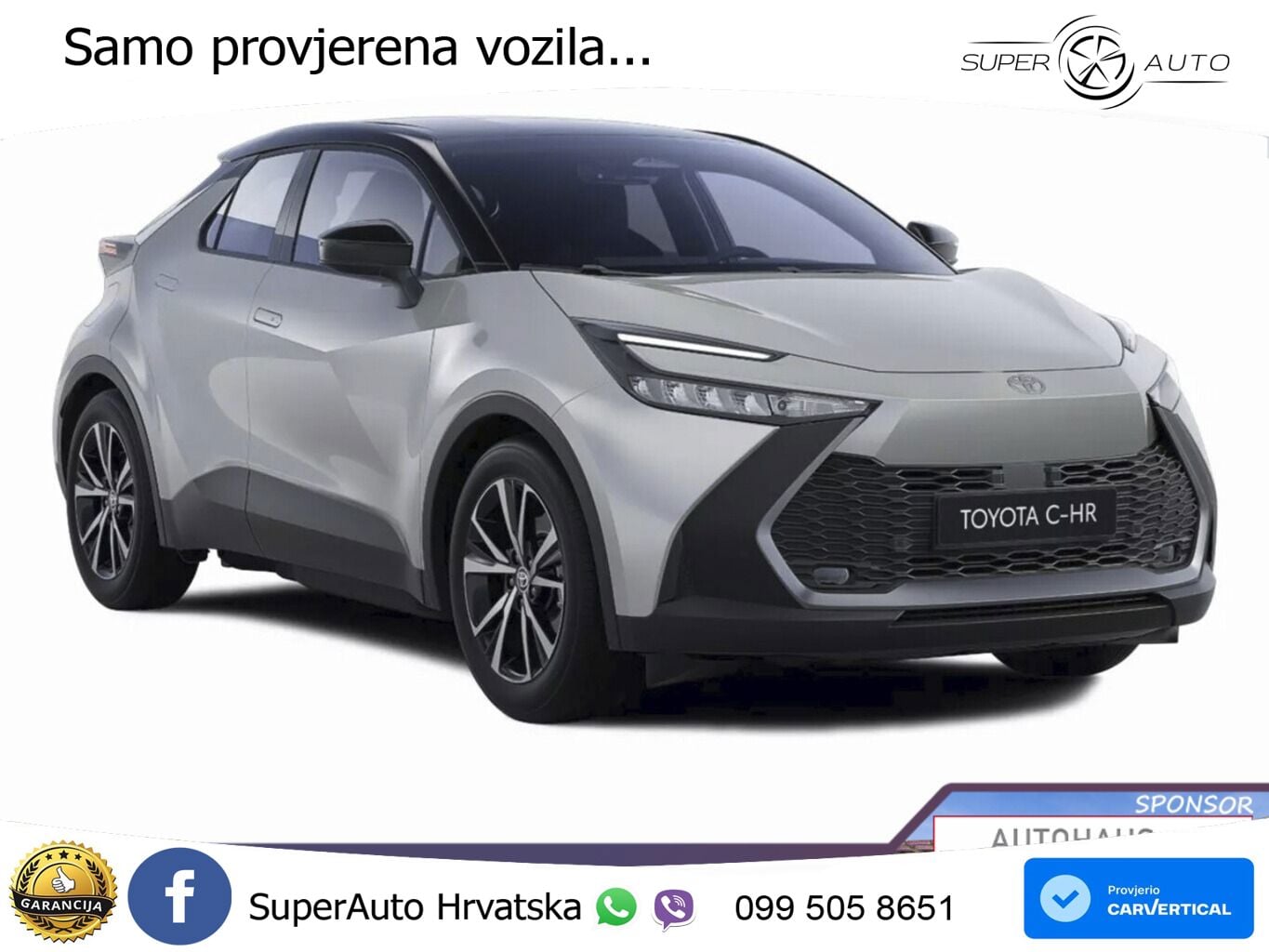 Toyota C-HR 2.0 (223 KS) PHEV e-CVT Teamplayer LED+GR SJED+ACC
