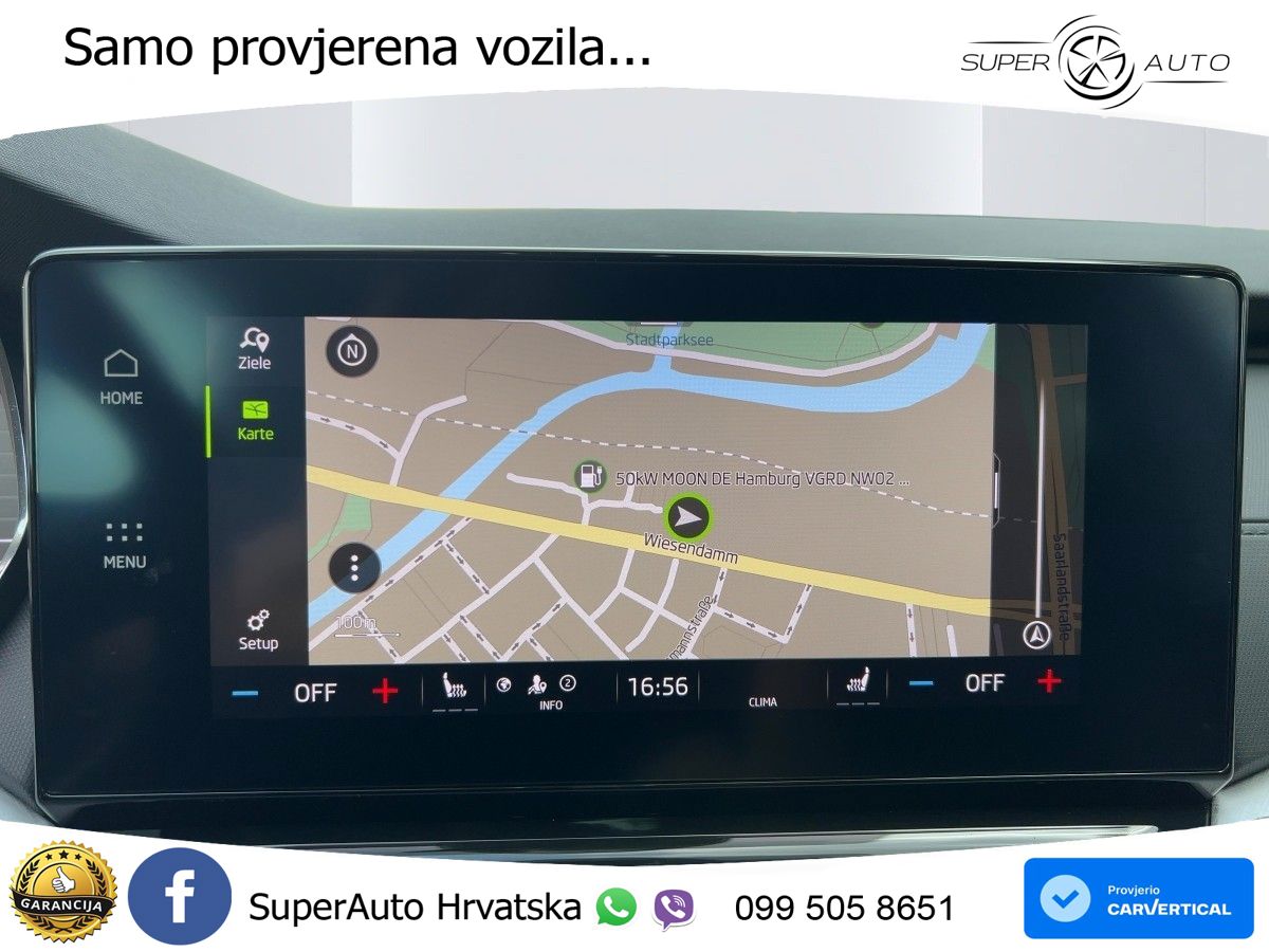 Škoda Octavia Combi 1.5 TSI EVO e-TEC (150 KS) DSG LED+GR SJED+ACC
