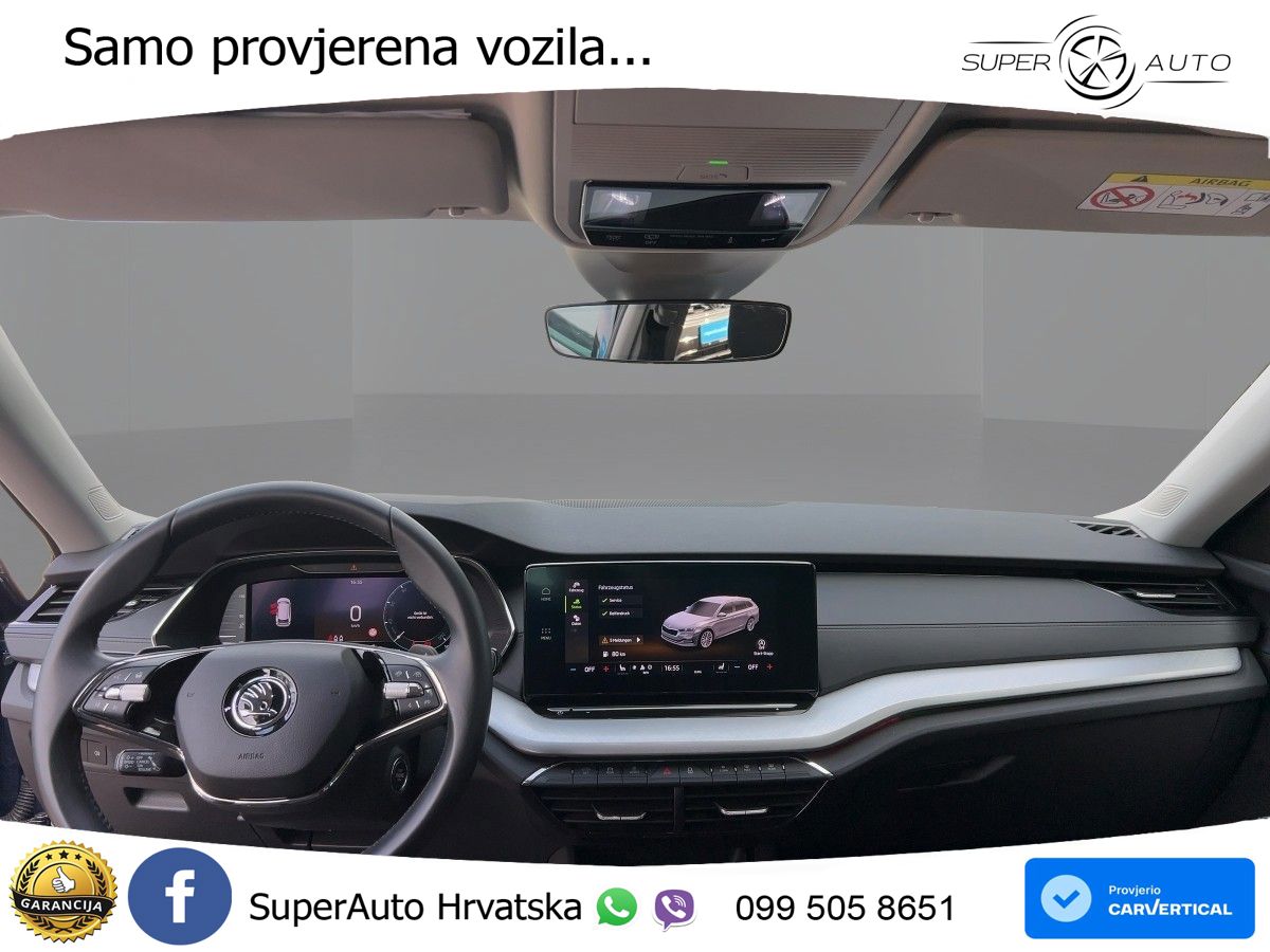 Škoda Octavia Combi 1.5 TSI EVO e-TEC (150 KS) DSG LED+GR SJED+ACC
