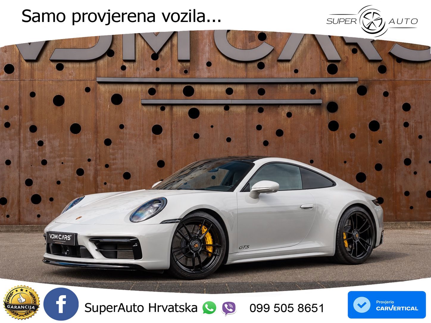 Porsche 911 Carrera 4 GTS 3.0 (480 KS) PDK LED+GR SJED+ACC