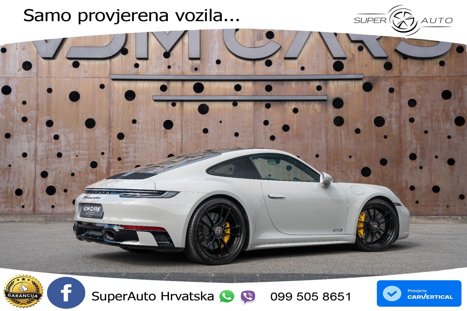 Porsche 911 Carrera 4 GTS 3.0 (480 KS) PDK LED+GR SJED+ACC