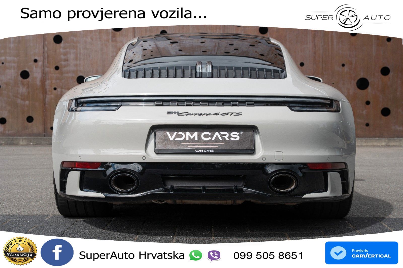 Porsche 911 Carrera 4 GTS 3.0 (480 KS) PDK LED+GR SJED+ACC
