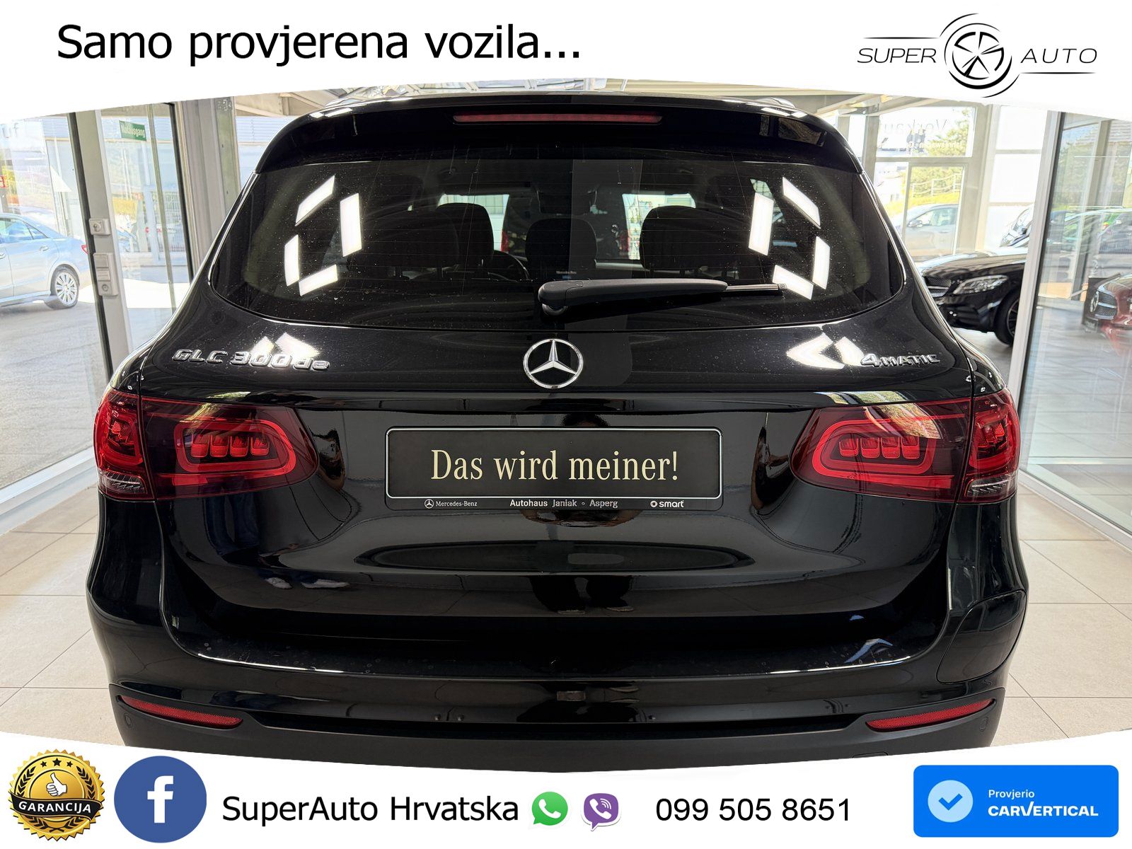 Mercedes GLC 300de (306 KS) 4MATIC 9G-TRONIC LED+GR SJED+ACC