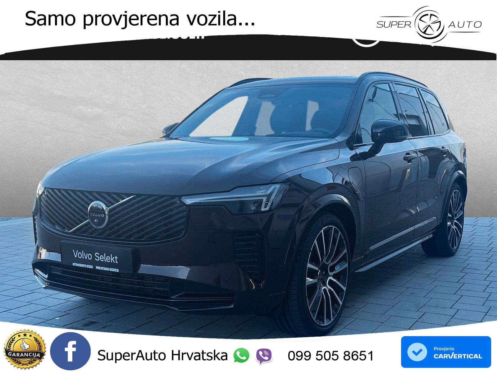 Volvo XC90 2.0 T8 AWD Automatic LED+GR SJED+ACC