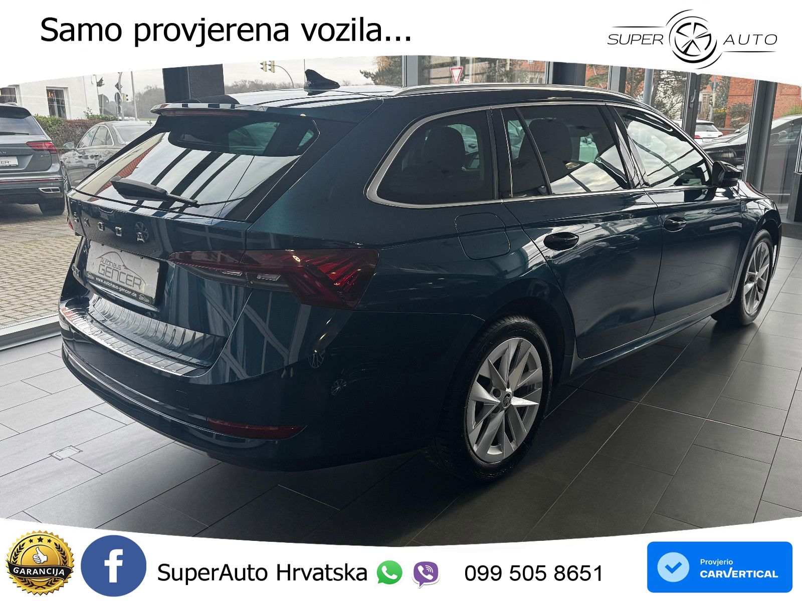 Škoda Octavia Combi 2.0 TDI (150 KS) DSG