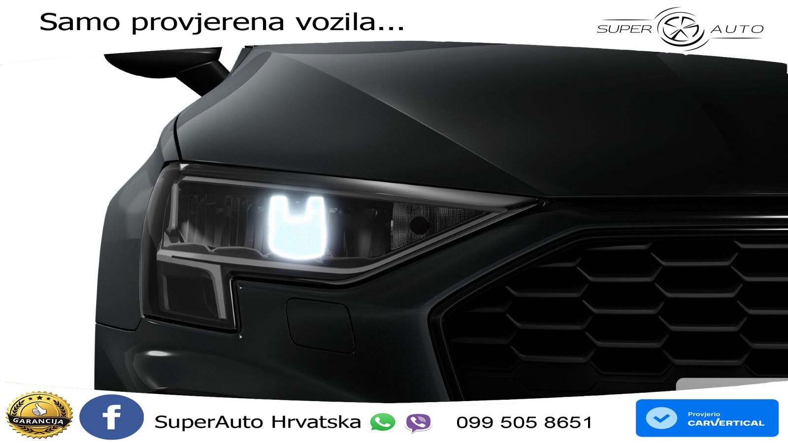 Audi A3 Limuzina 35 TFSI (150 KS) S tronic S line LED+GR SJED+ACC