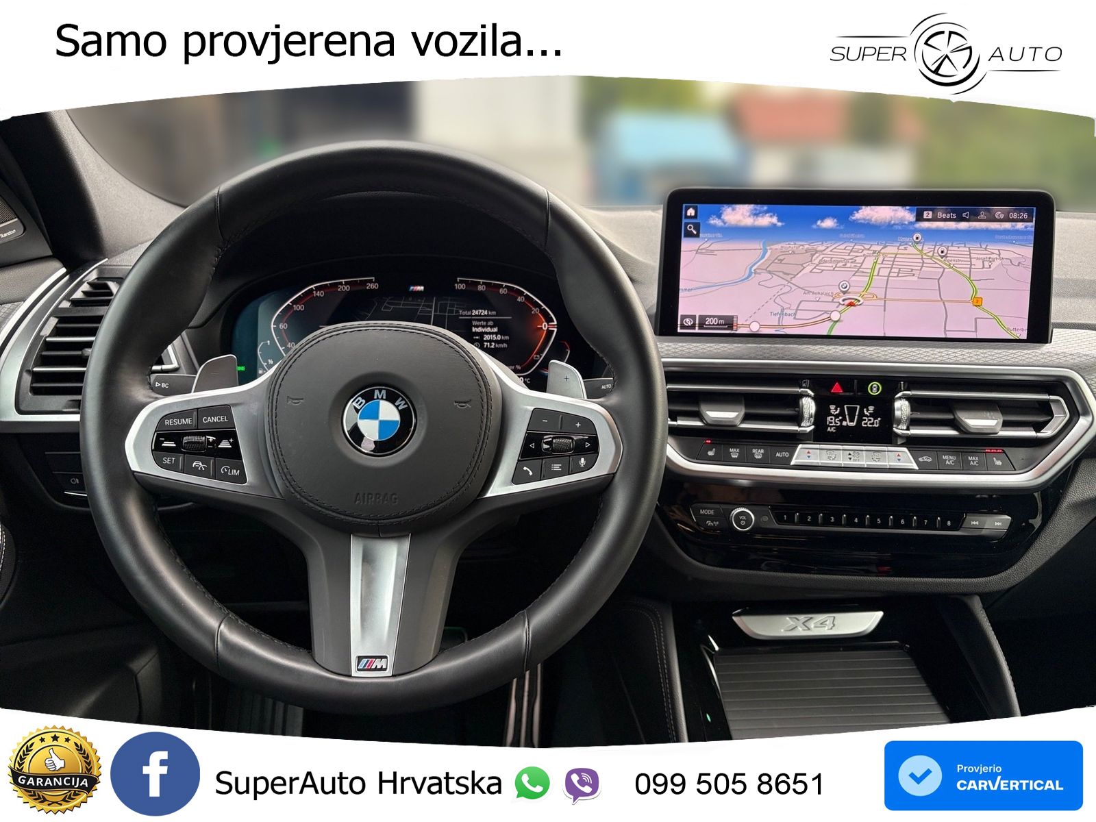BMW X4 20i (184 KS) xDrive Steptronic M Sport LED+GR SJED+ACC