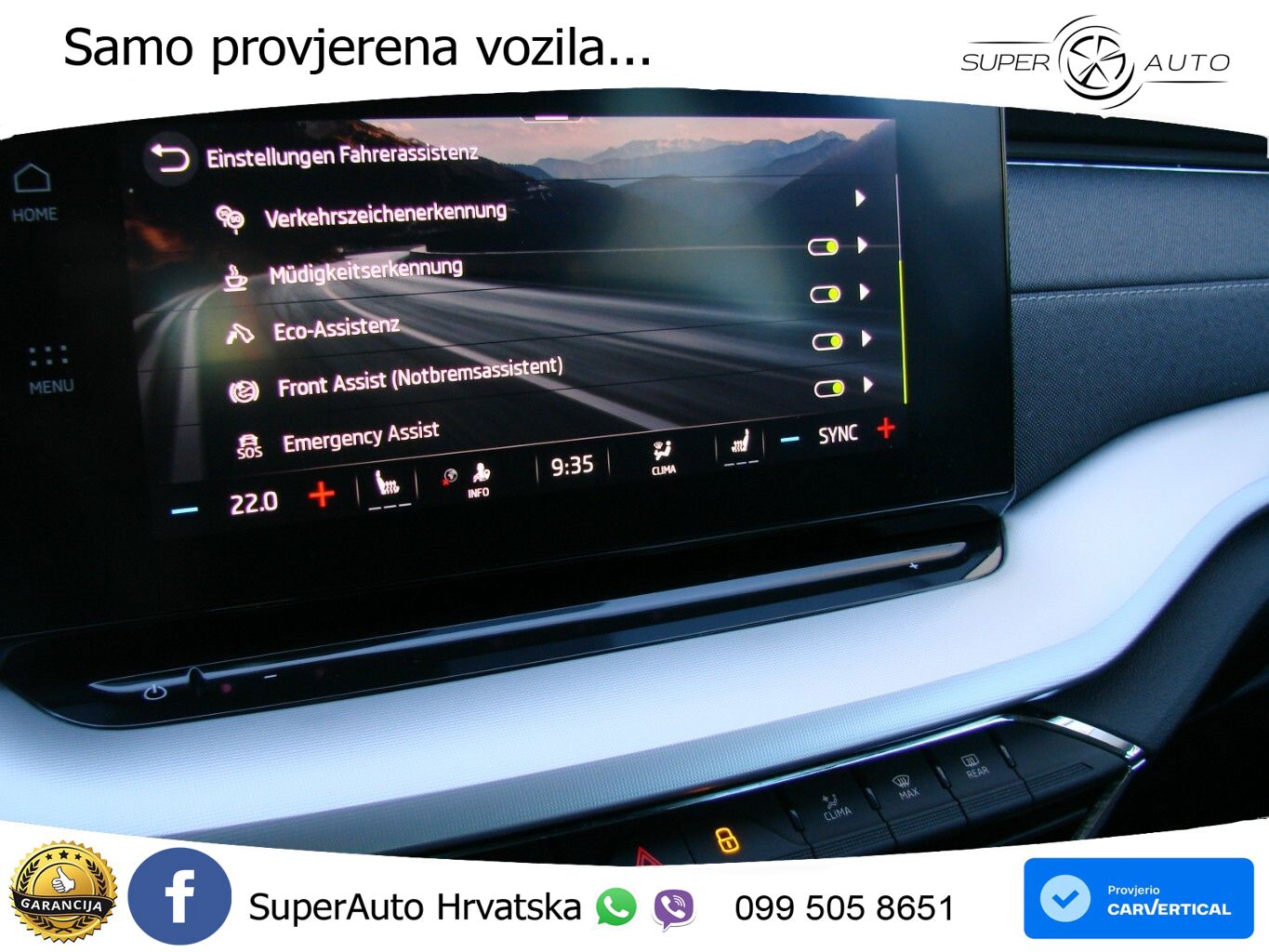 Škoda Octavia Combi 2.0 TDI (150 KS) DSG LED+GR SJED+ACC