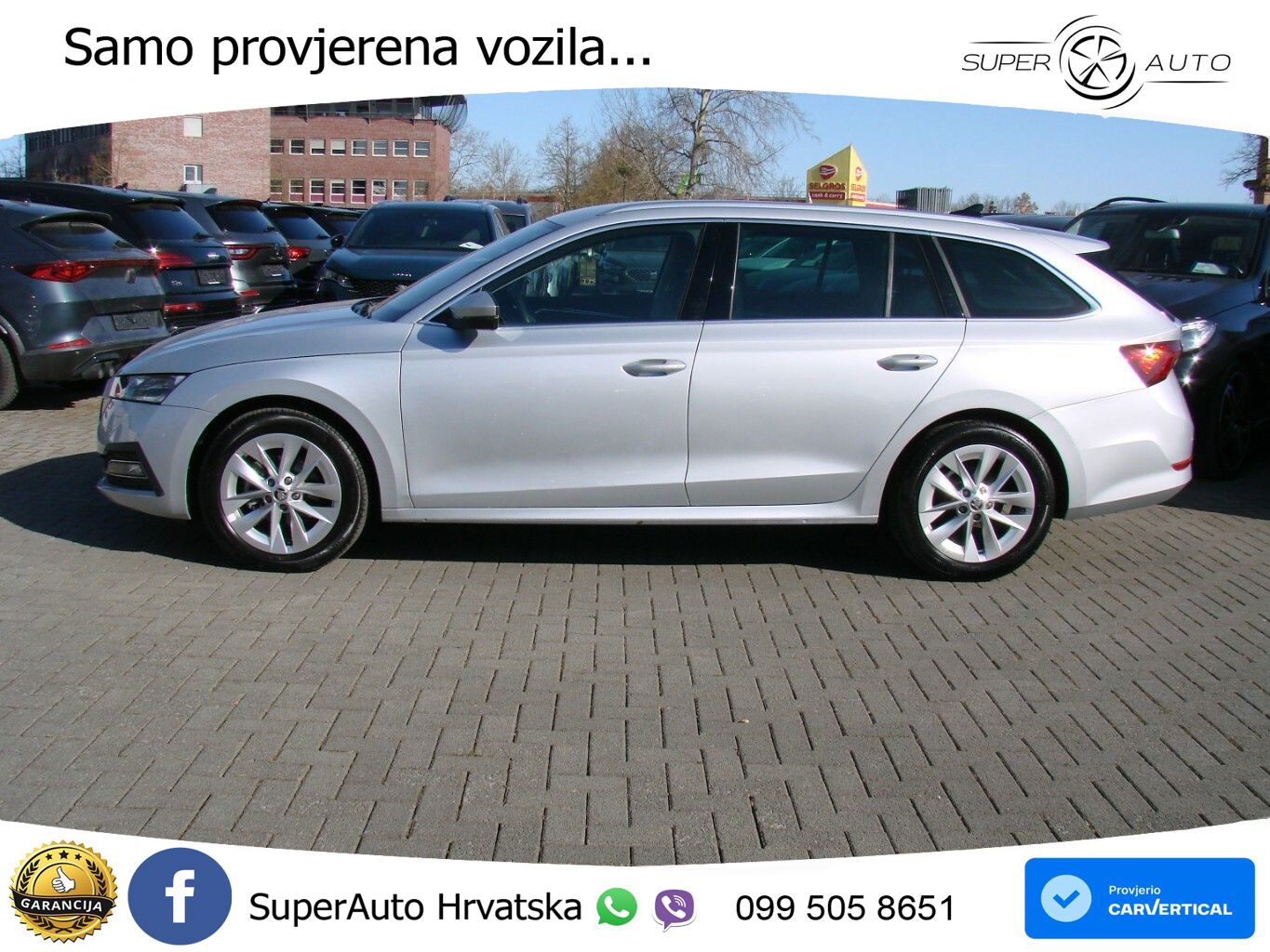 Škoda Octavia Combi 2.0 TDI (150 KS) DSG LED+GR SJED+ACC