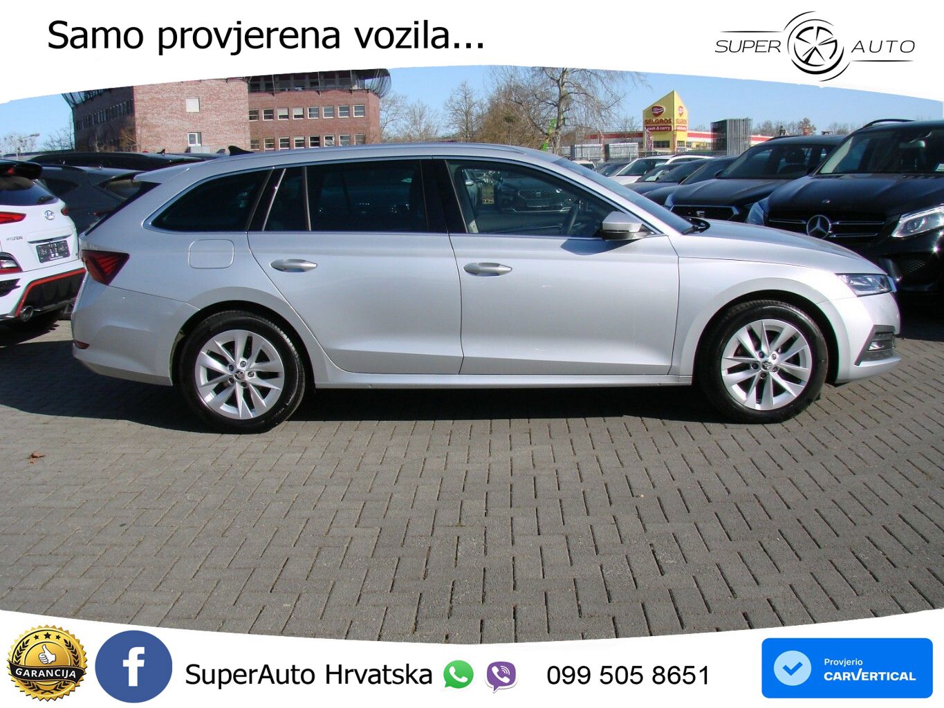 Škoda Octavia Combi 2.0 TDI (150 KS) DSG LED+GR SJED+ACC