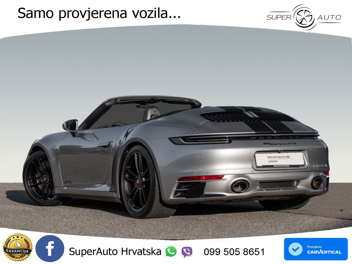 Porsche 911 Carrera GTS Cabriolet 3.0 (480 KS) PDK MATRIX+GR SJED+KAM