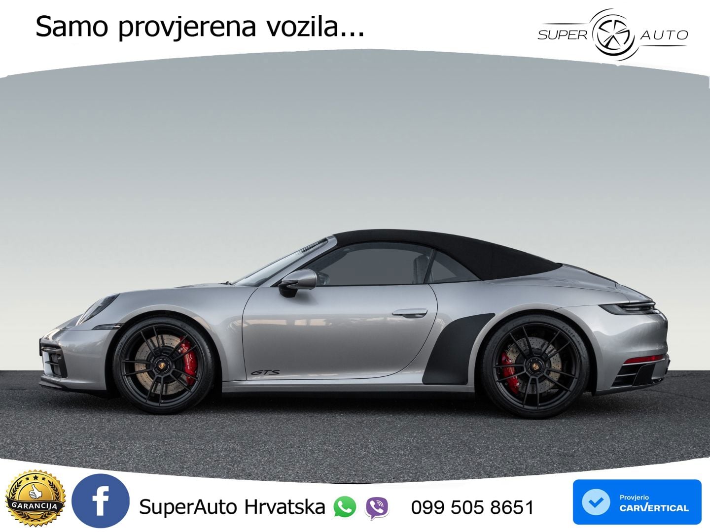 Porsche 911 Carrera GTS Cabriolet 3.0 (480 KS) PDK MATRIX+GR SJED+KAM