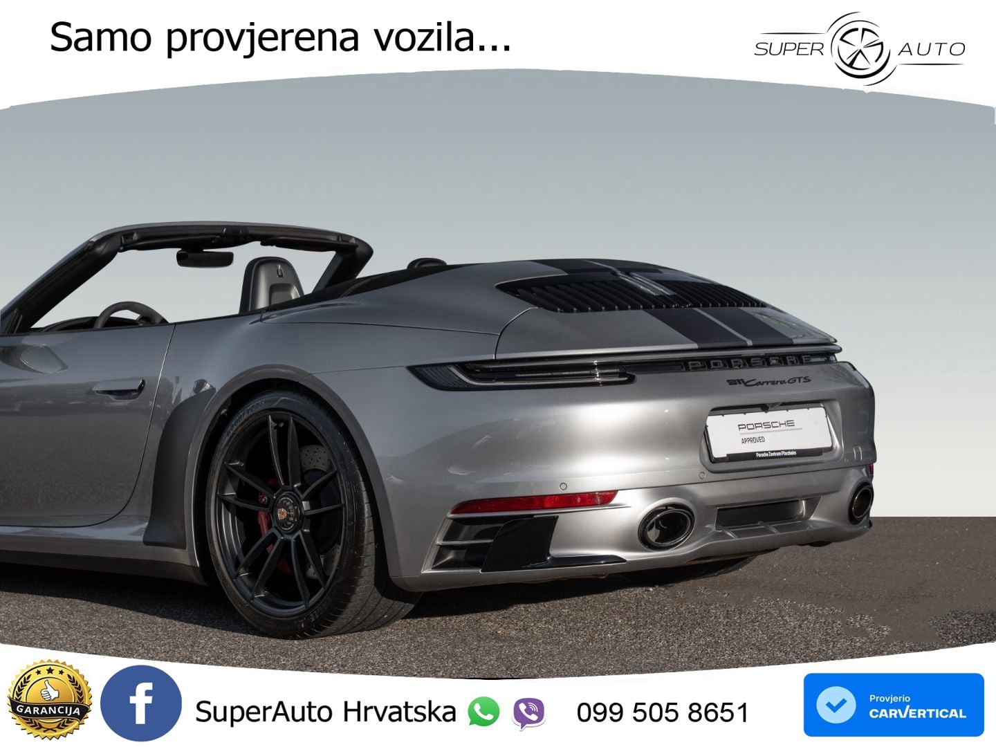 Porsche 911 Carrera GTS Cabriolet 3.0 (480 KS) PDK MATRIX+GR SJED+KAM