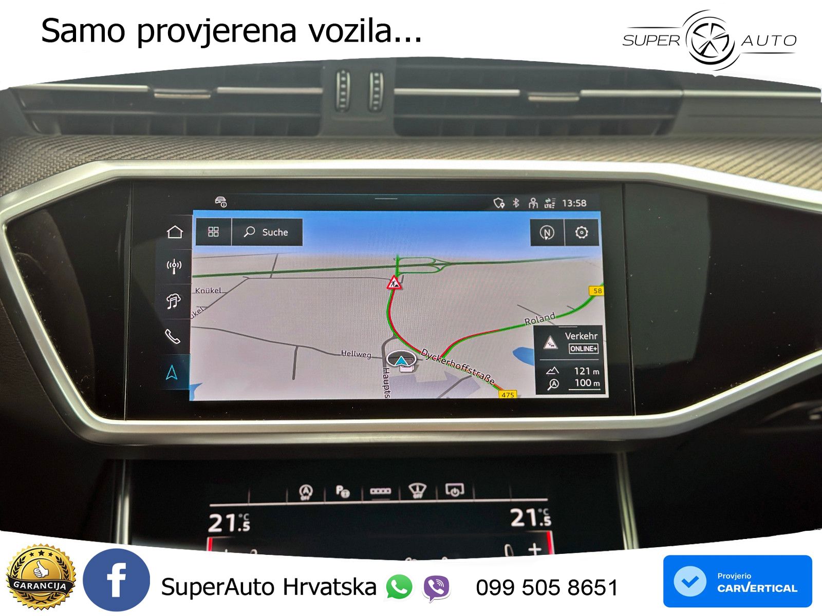 Audi RS6 Avant 4.0 TFSI V8 performance (630 KS)  quattro tiptronic LED+GR SJED+ACC