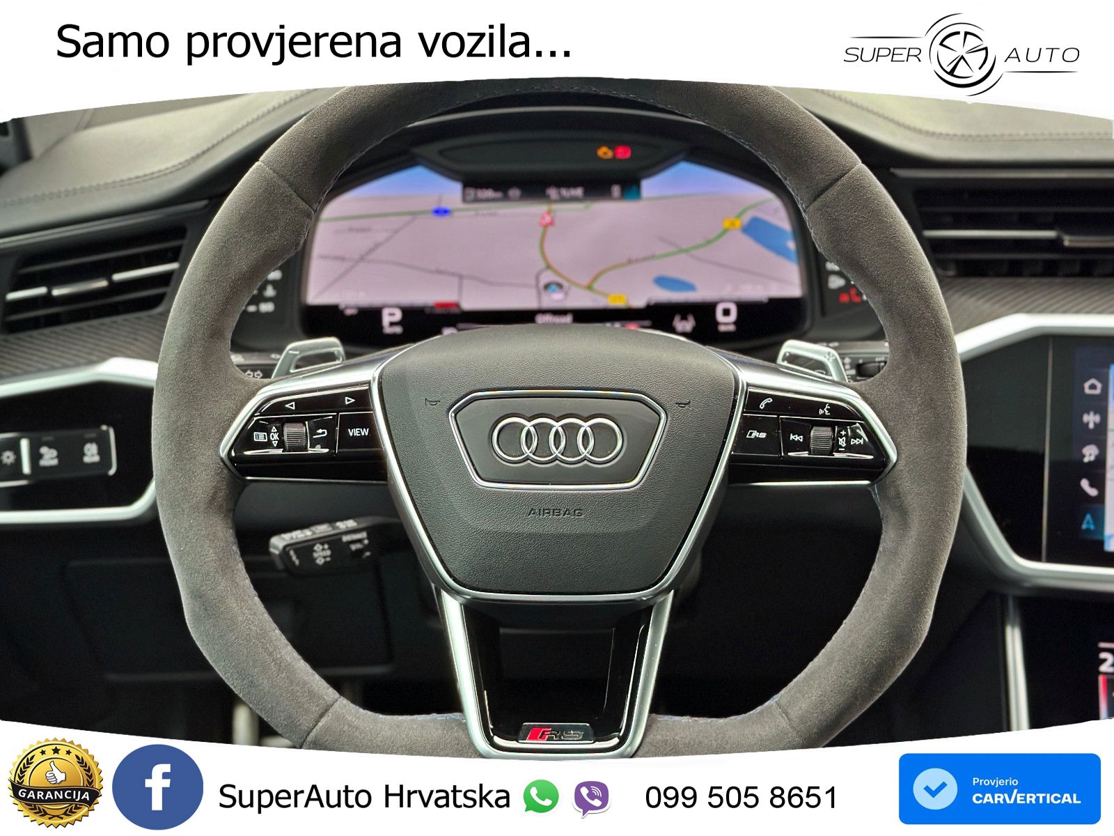 Audi RS6 Avant 4.0 TFSI V8 performance (630 KS)  quattro tiptronic LED+GR SJED+ACC