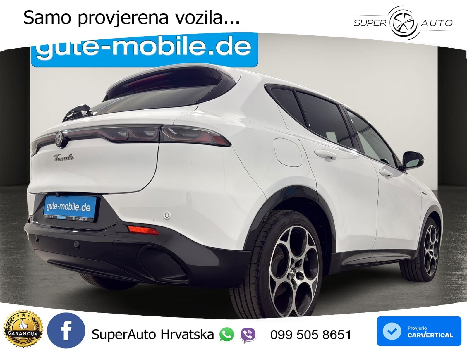 Alfa Romeo Tonale 1.5 VGT (160 KS) 48V-Hybrid TCT MATRIX+GR SJED+KAM