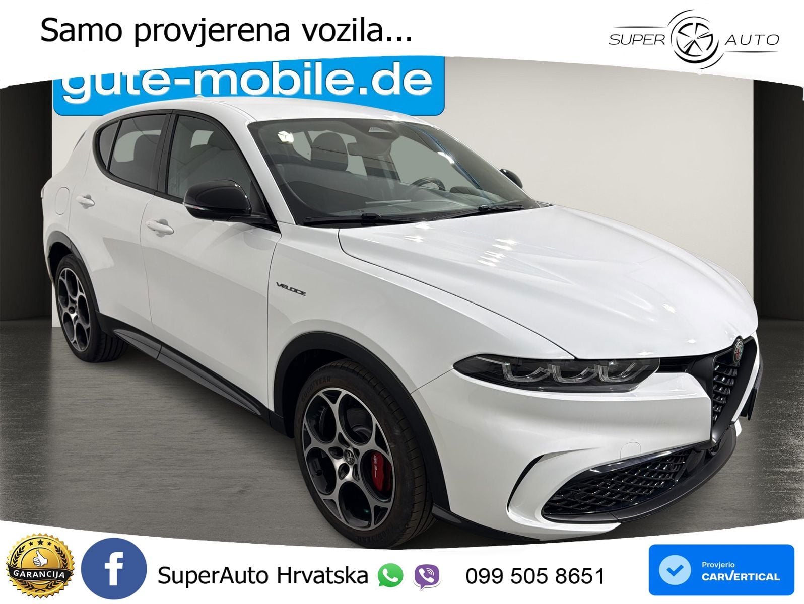 Alfa Romeo Tonale 1.5 VGT (160 KS) 48V-Hybrid TCT MATRIX+GR SJED+KAM