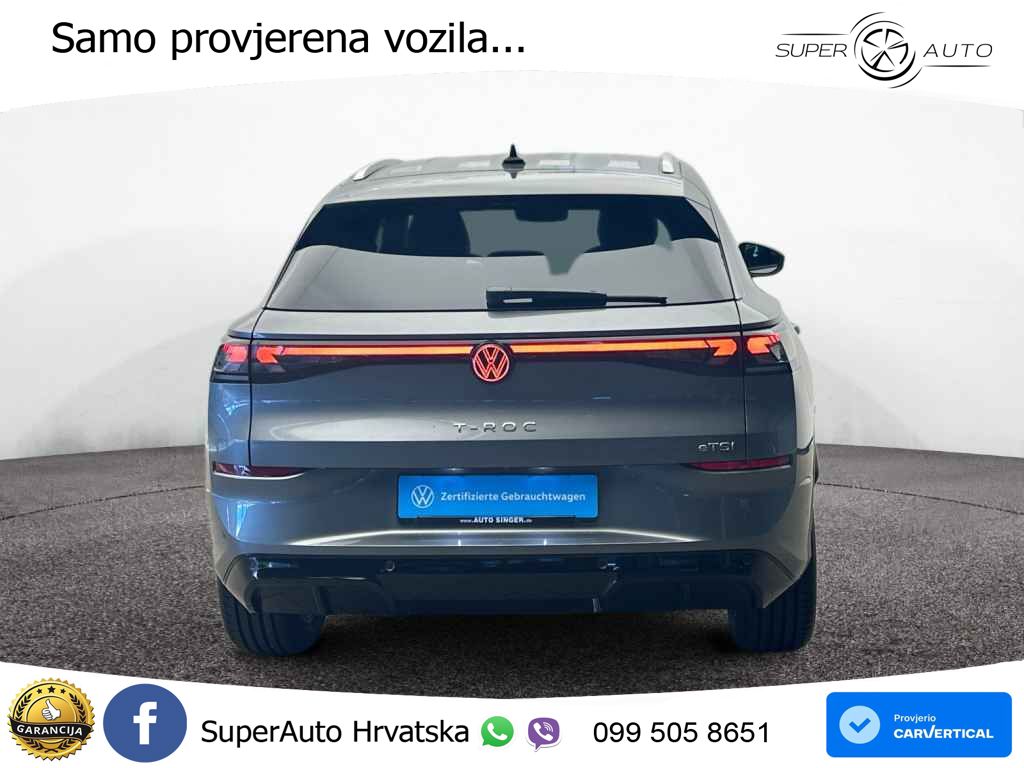 Volkswagen T-Roc 1.5 eTSI (150 KS)  DSG R-Line LED+GR SJED+ACC