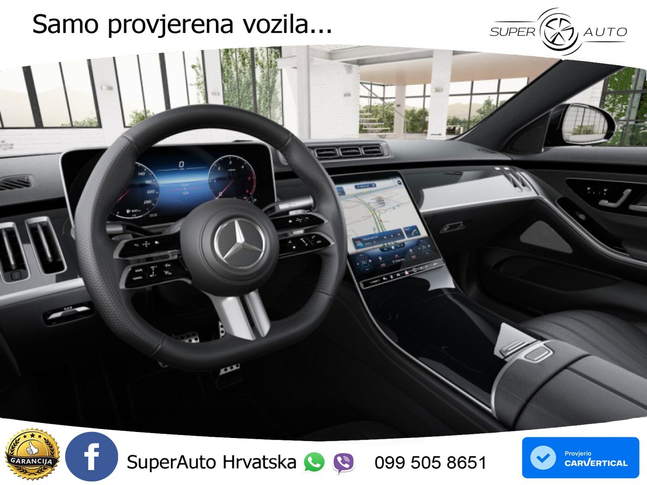 Mercedes S 450d (367 KS) EQ Boost 4MATIC 9G-TRONIC AMG LED+GR SJED+ACC