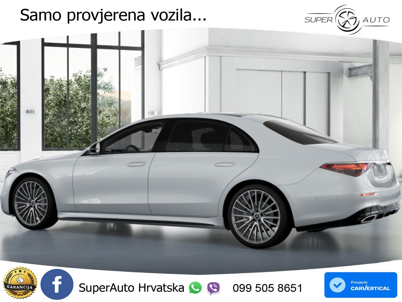 Mercedes S 450d (367 KS) EQ Boost 4MATIC 9G-TRONIC AMG LED+GR SJED+ACC