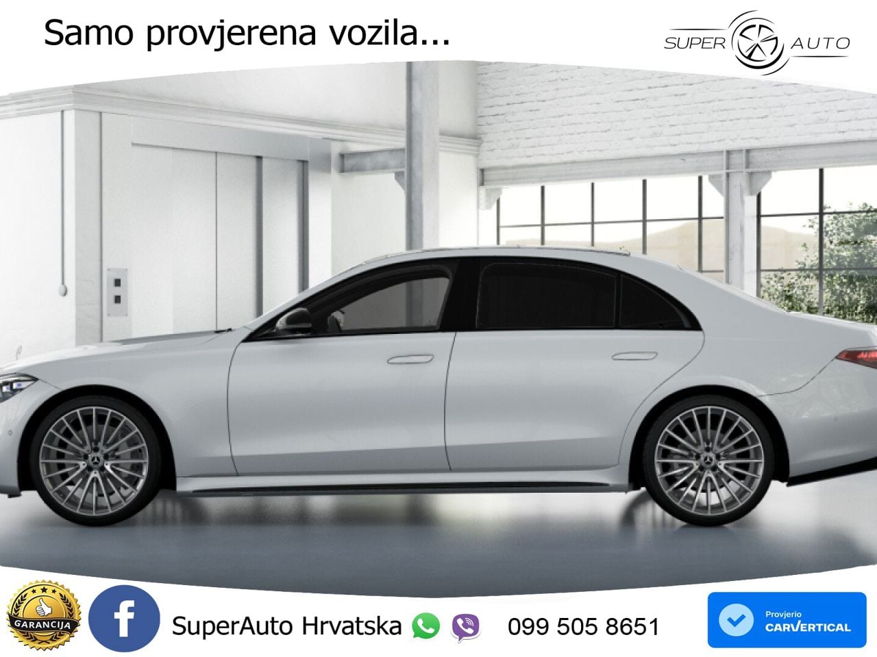 Mercedes S 450d (367 KS) EQ Boost 4MATIC 9G-TRONIC AMG LED+GR SJED+ACC