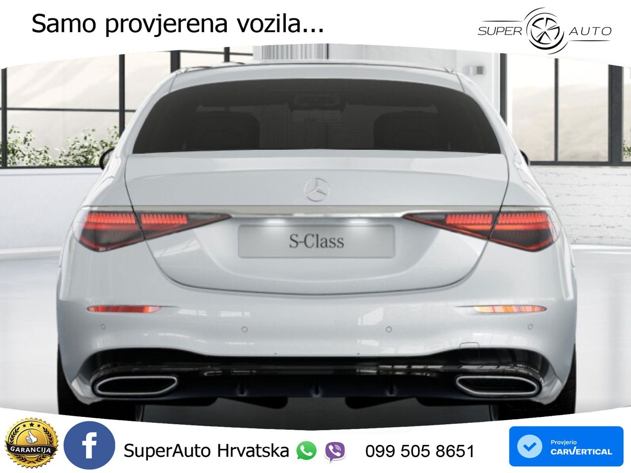 Mercedes S 450d (367 KS) EQ Boost 4MATIC 9G-TRONIC AMG LED+GR SJED+ACC