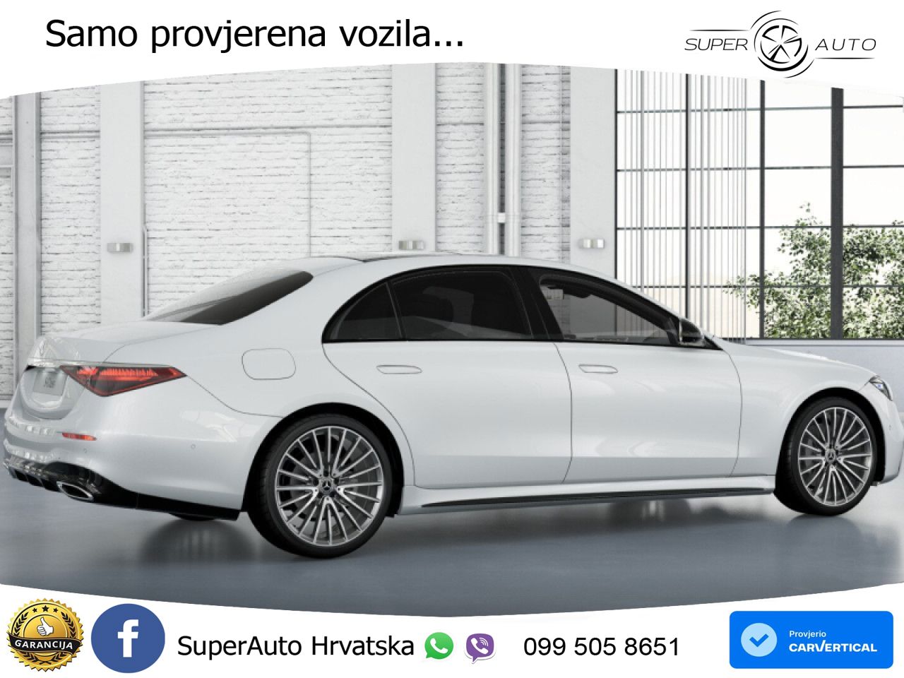 Mercedes S 450d (367 KS) EQ Boost 4MATIC 9G-TRONIC AMG LED+GR SJED+ACC
