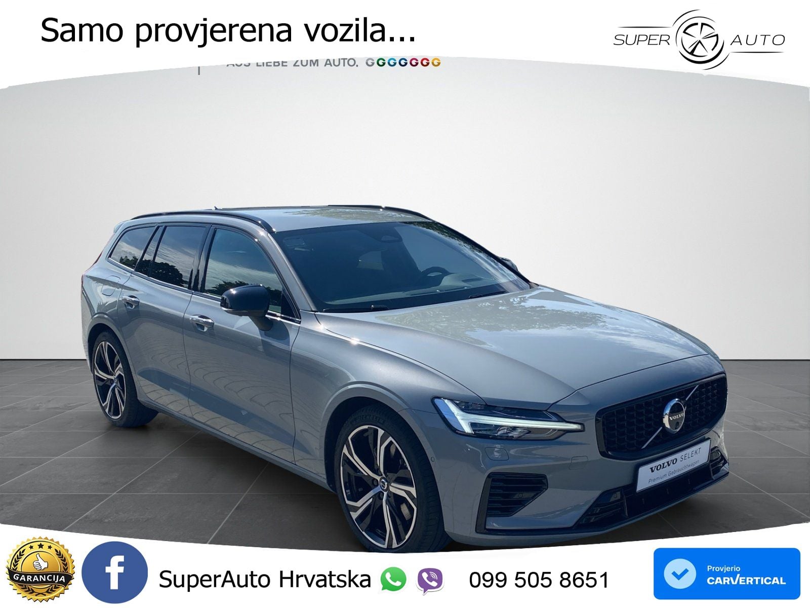 Volvo V60 2.0 T8 AWD Geartronic LED+GR SJED+ACC