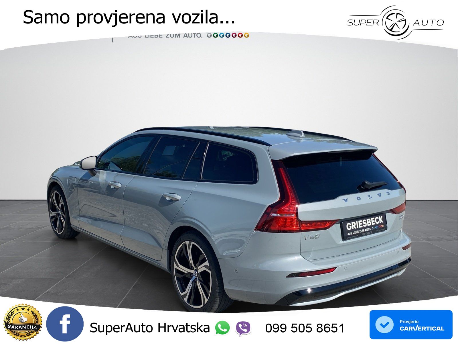 Volvo V60 2.0 T8 AWD Geartronic LED+GR SJED+ACC
