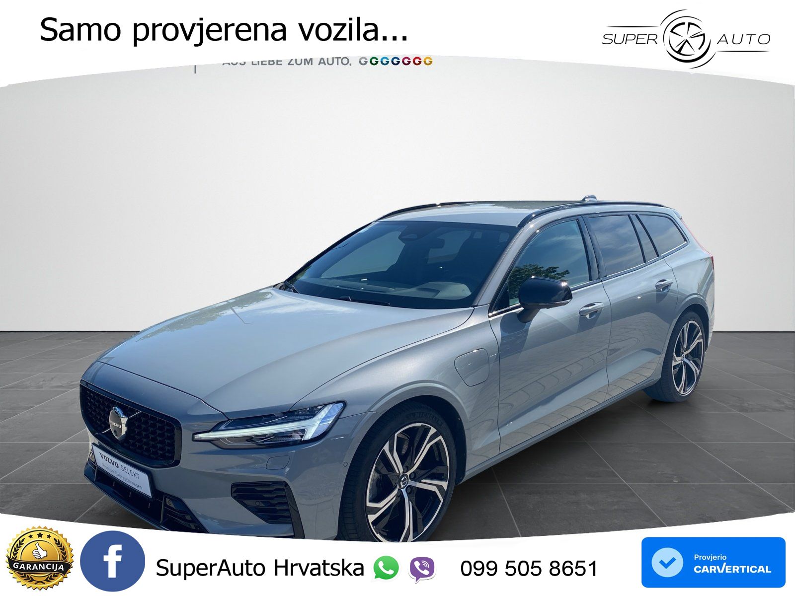 Volvo V60 2.0 T8 AWD Geartronic LED+GR SJED+ACC