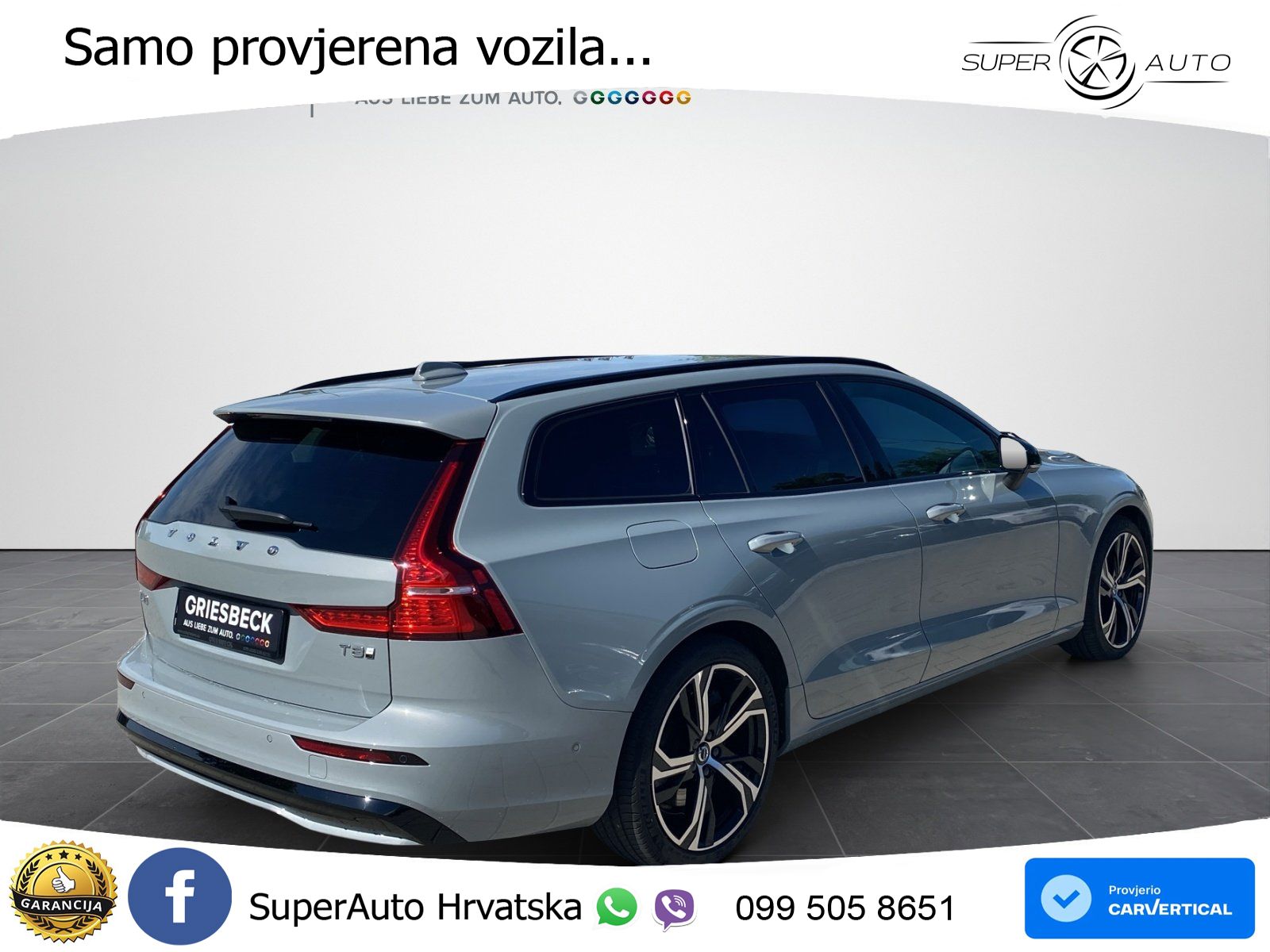 Volvo V60 2.0 T8 AWD Geartronic LED+GR SJED+ACC