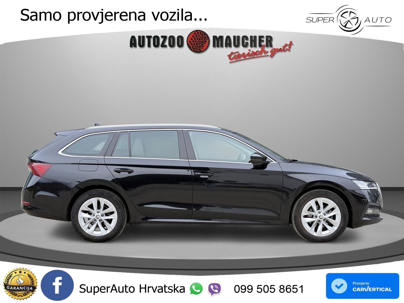 Škoda Octavia Combi 1.5 TSI EVO e-TEC (150 KS) DSG LED+GR SJED+ACC