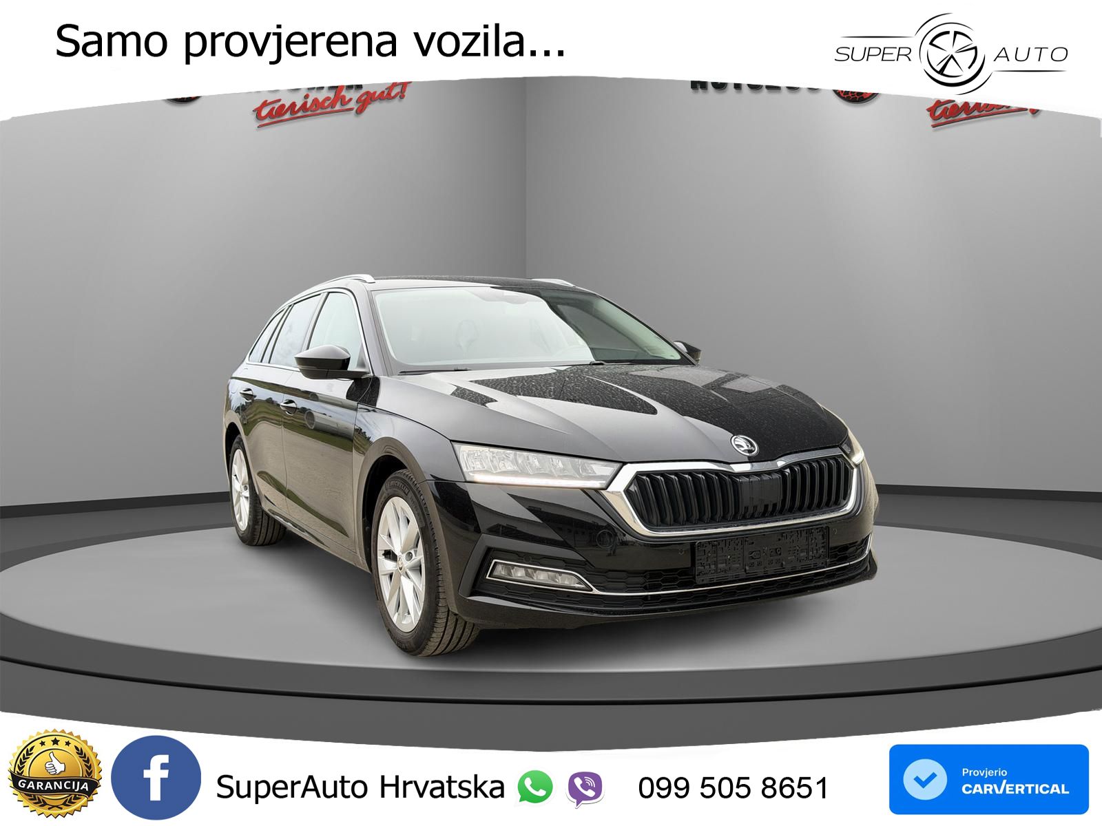 Škoda Octavia Combi 1.5 TSI EVO e-TEC (150 KS) DSG LED+GR SJED+ACC