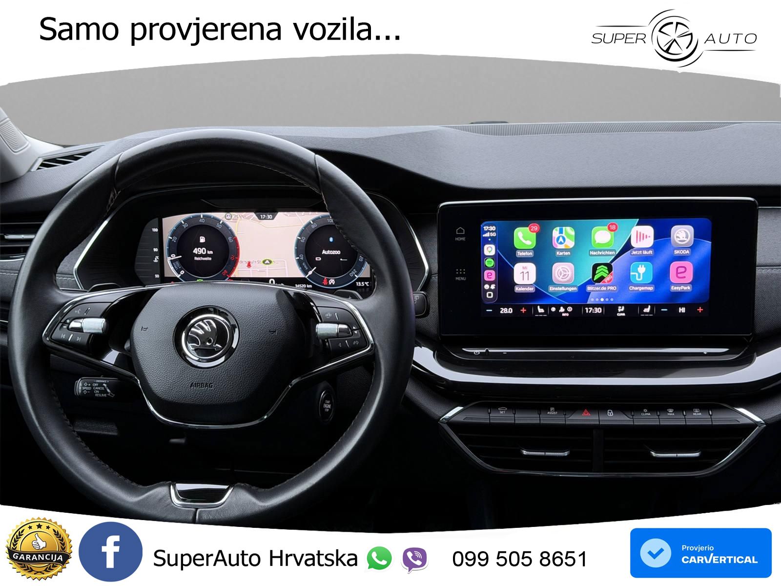 Škoda Octavia Combi 1.5 TSI EVO e-TEC (150 KS) DSG LED+GR SJED+ACC