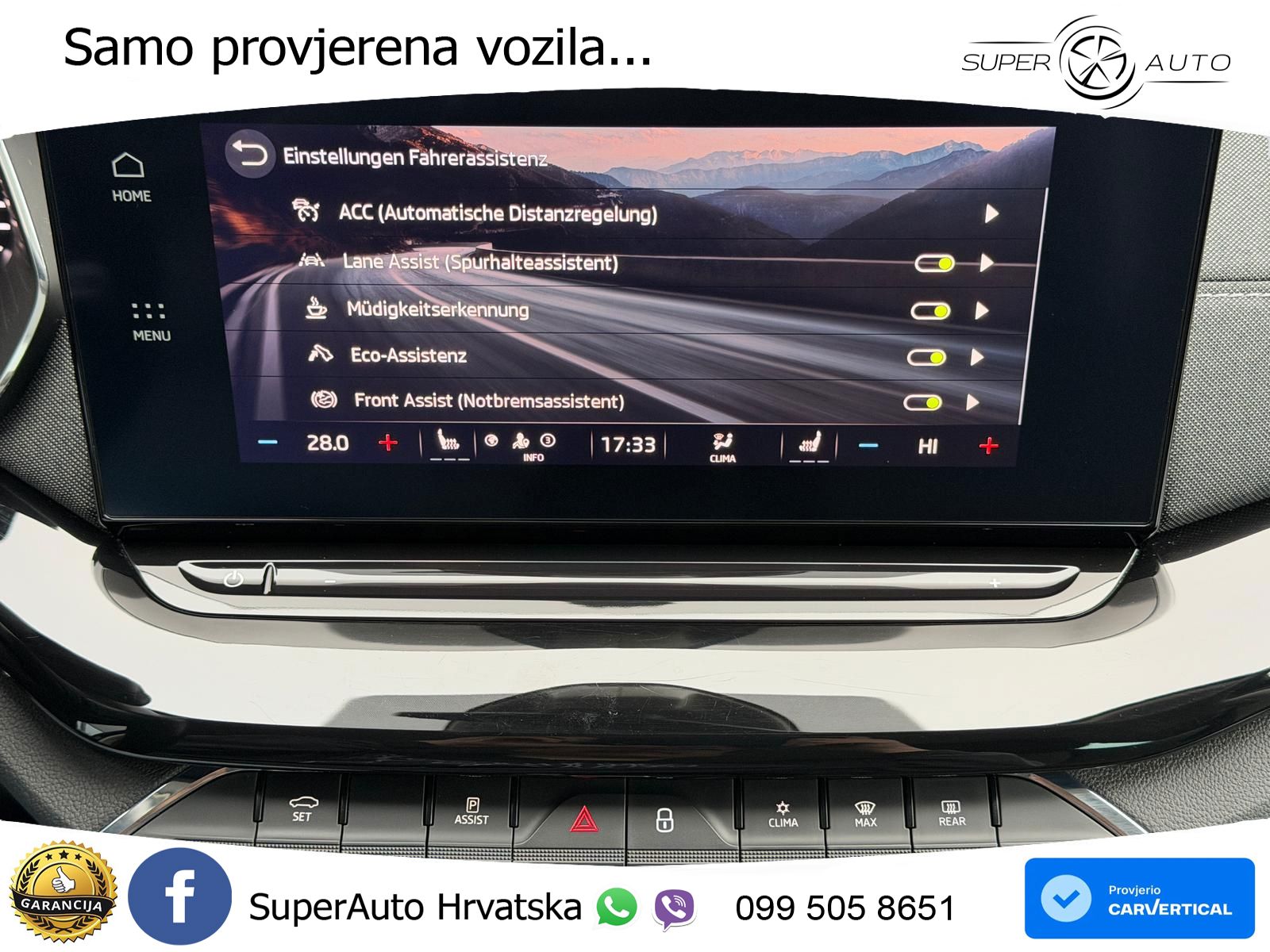 Škoda Octavia Combi 1.5 TSI EVO e-TEC (150 KS) DSG LED+GR SJED+ACC