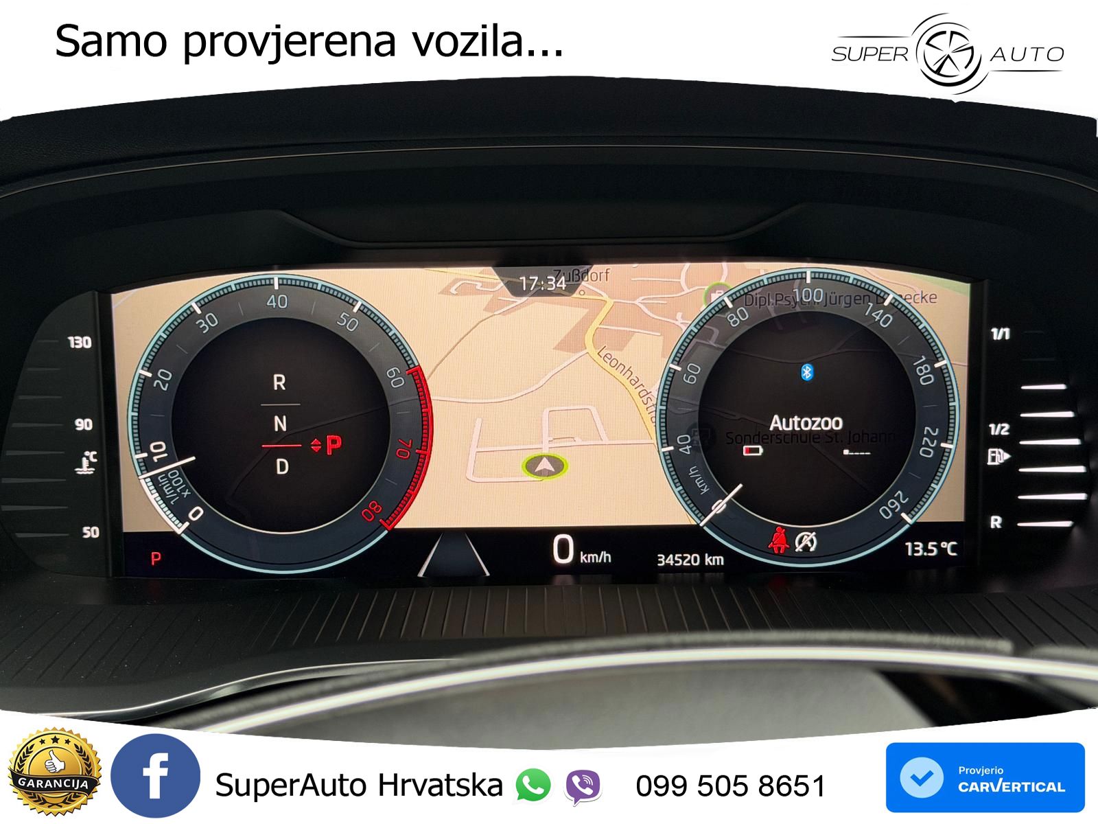 Škoda Octavia Combi 1.5 TSI EVO e-TEC (150 KS) DSG LED+GR SJED+ACC