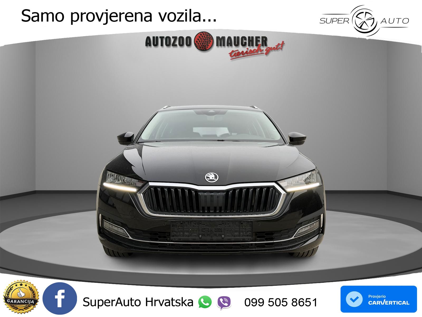 Škoda Octavia Combi 1.5 TSI EVO e-TEC (150 KS) DSG LED+GR SJED+ACC