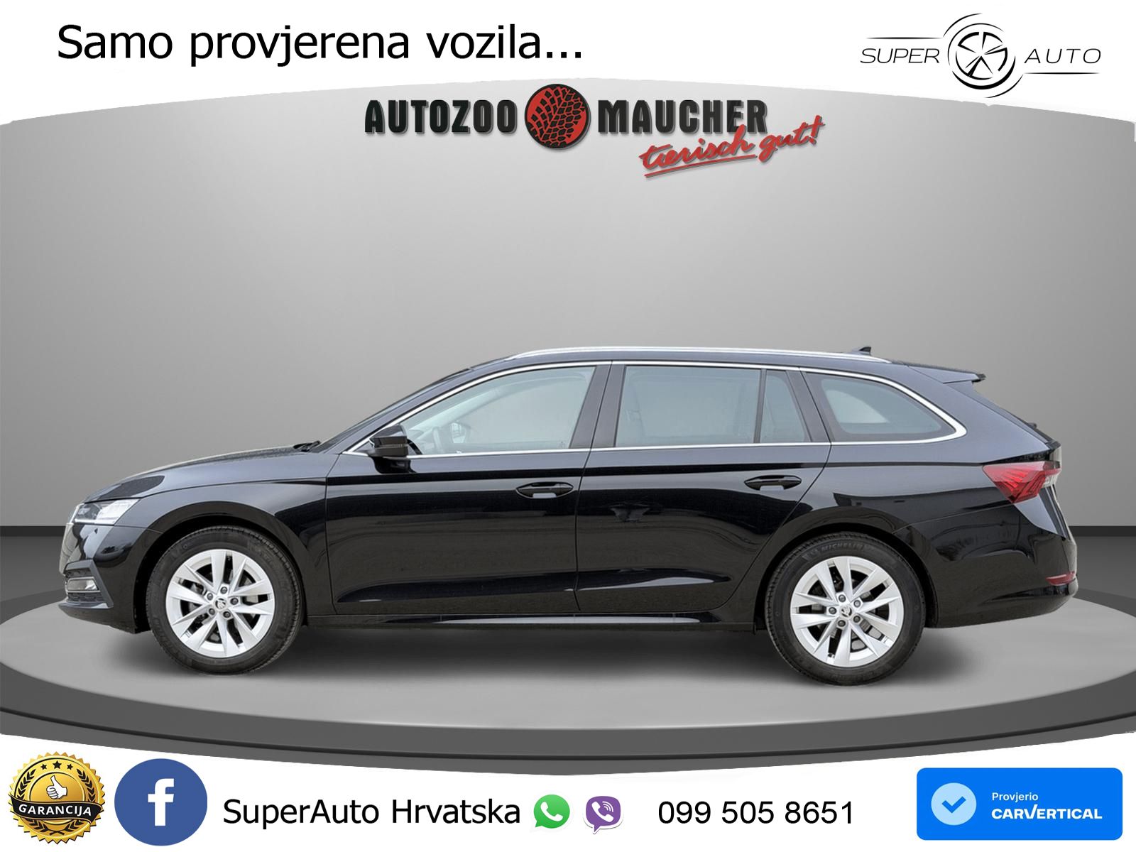 Škoda Octavia Combi 1.5 TSI EVO e-TEC (150 KS) DSG LED+GR SJED+ACC